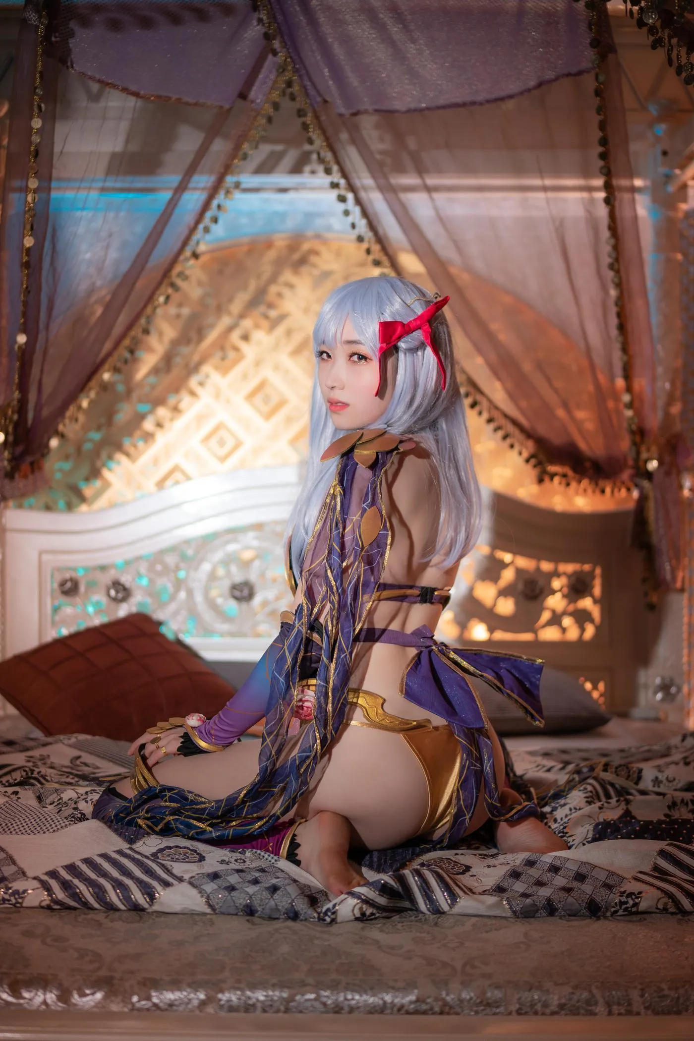 Bambi밤비 – NO.76 [CreamSoda] Cosplay Tamamo  Kama FGO [40P]插图6